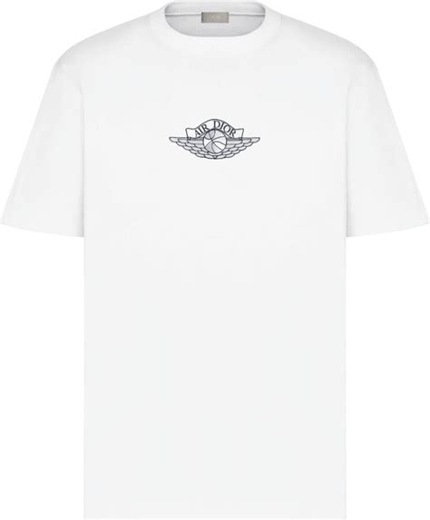 dior air jordan tee|Dior x Jordan White 'Air Dior' T.